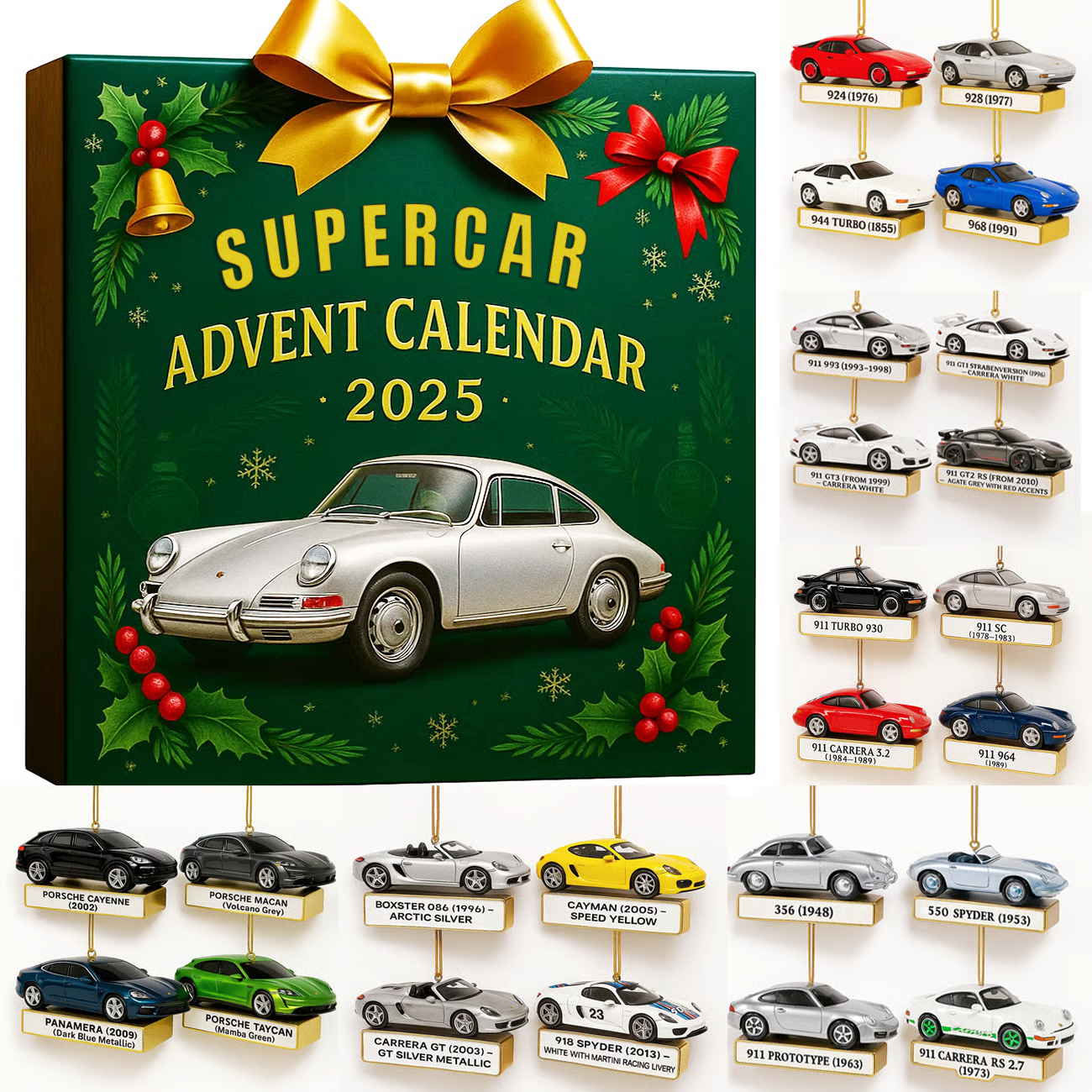 Adventni koledar Heritage Car – omejena izdaja za božič 2025-SI