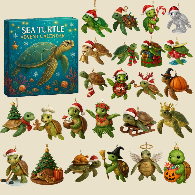 🌊🐢 Adventni koledar morskih želv 2025-SI