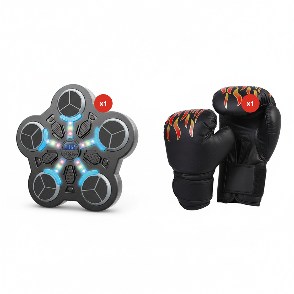 🥊🎶 Bluetooth glasbeni boksarski trener za otroke – uživajte v zabavi in vadbi doma 🔥✨-SI