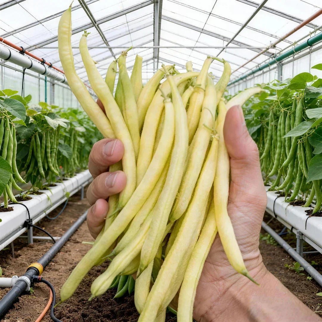 🔥Nykštukinių pupelių sėklos 🌱 | Didelis derlius • Be grotelių • Lengva auginti-LT