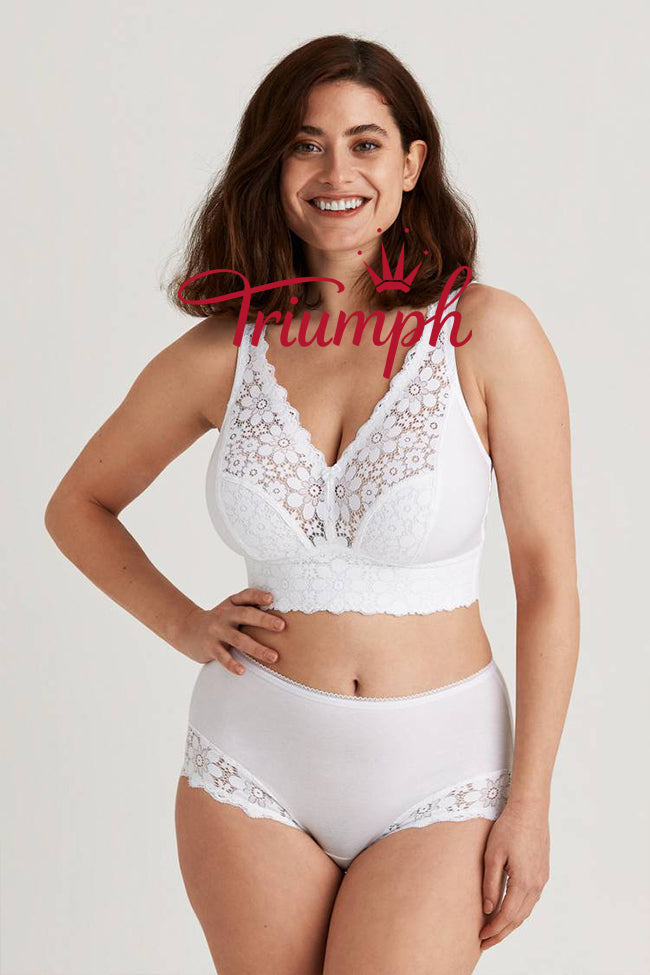 Triumph - 3 τεμ (85A-105F) 💝 Άνετο ασύρματο σουτιέν-GR