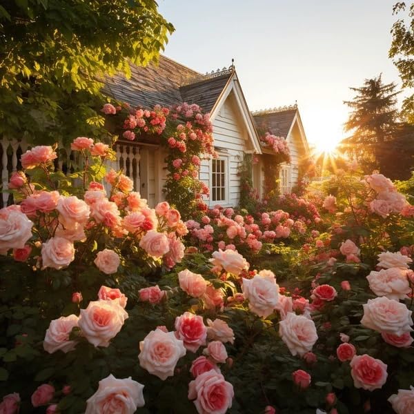 🌈 Vrhunske plezalne vrtnice 🌹 Hitro rastoče, enostavne za nego in zelo dišeče ✨ Popolne za vsak vrt-SI