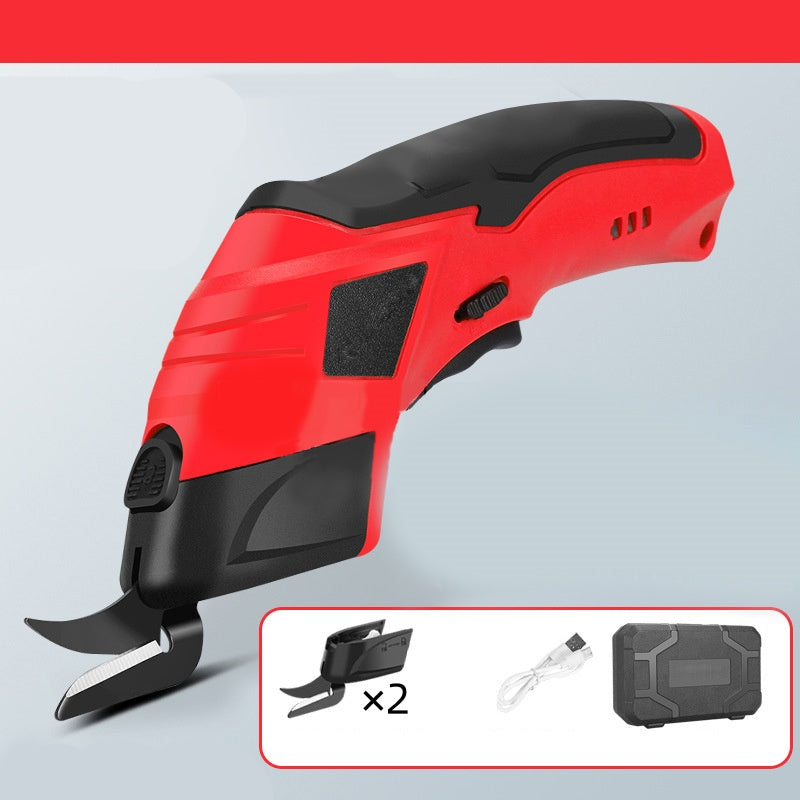 ✂️ Φορητό φορητό επαναφορτιζόμενο ηλεκτρικό ψαλίδι υφάσματος με μπαταρία λιθίου-GR