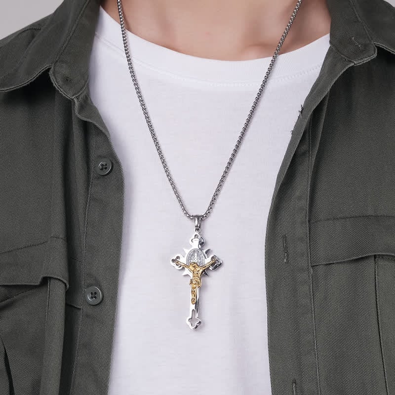 ✨Kryžminis pakabukas – 🙏Palaiminimai jį nešiojantiems-LT