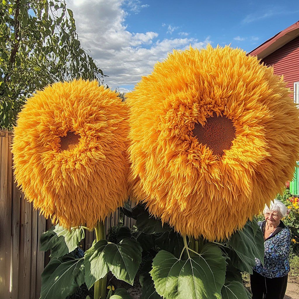 🌻 Žavingas milžiniškas meškiukas saulėgrąža 🔆-LT
