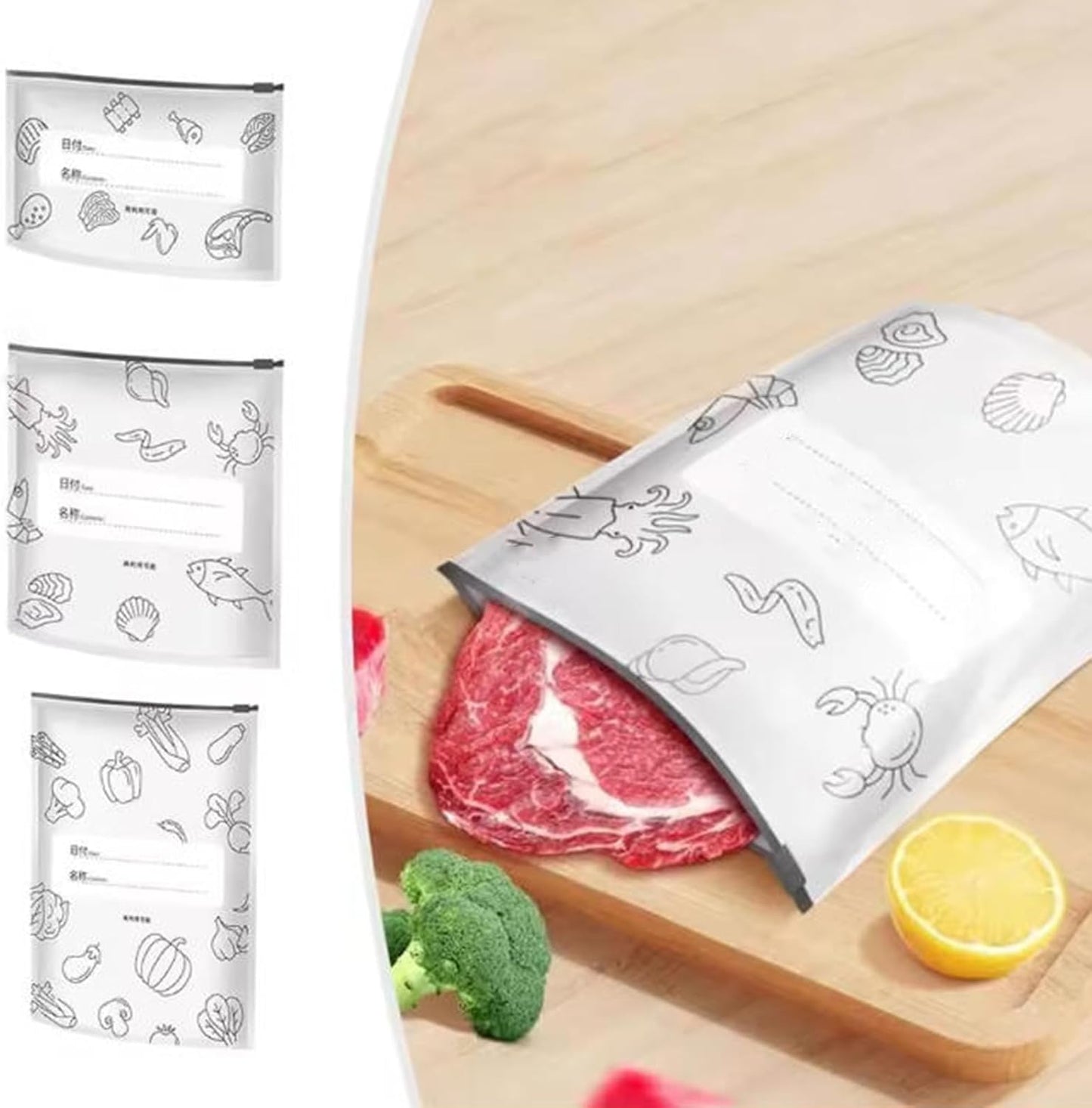 Bolsas de aluminio reutilizables para conservar la frescura: ¡el nuevo mejor amigo de tu cocina! 🍴✨-ES