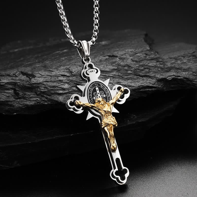 ✨Kryžminis pakabukas – 🙏Palaiminimai jį nešiojantiems-LT