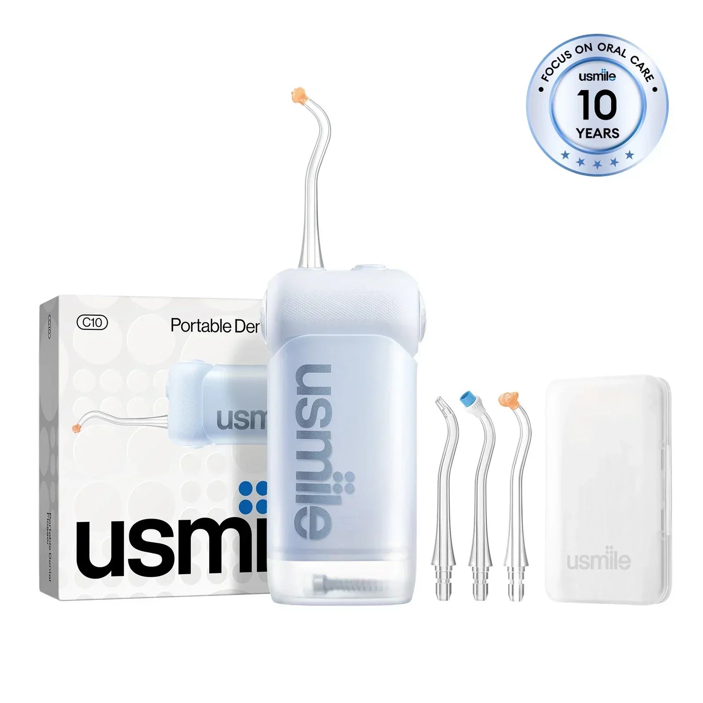 Prenosni zobni irigator Usmile C10-SI