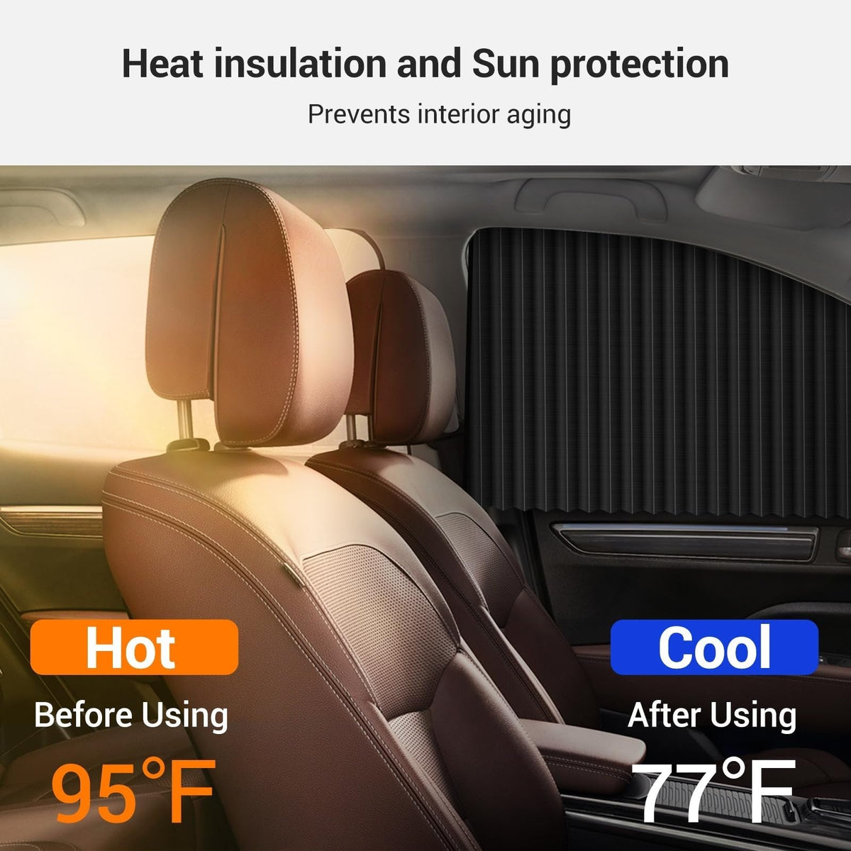 🔥Universalus magnetinis saulės skydelis automobilio šoniniam langui-LT