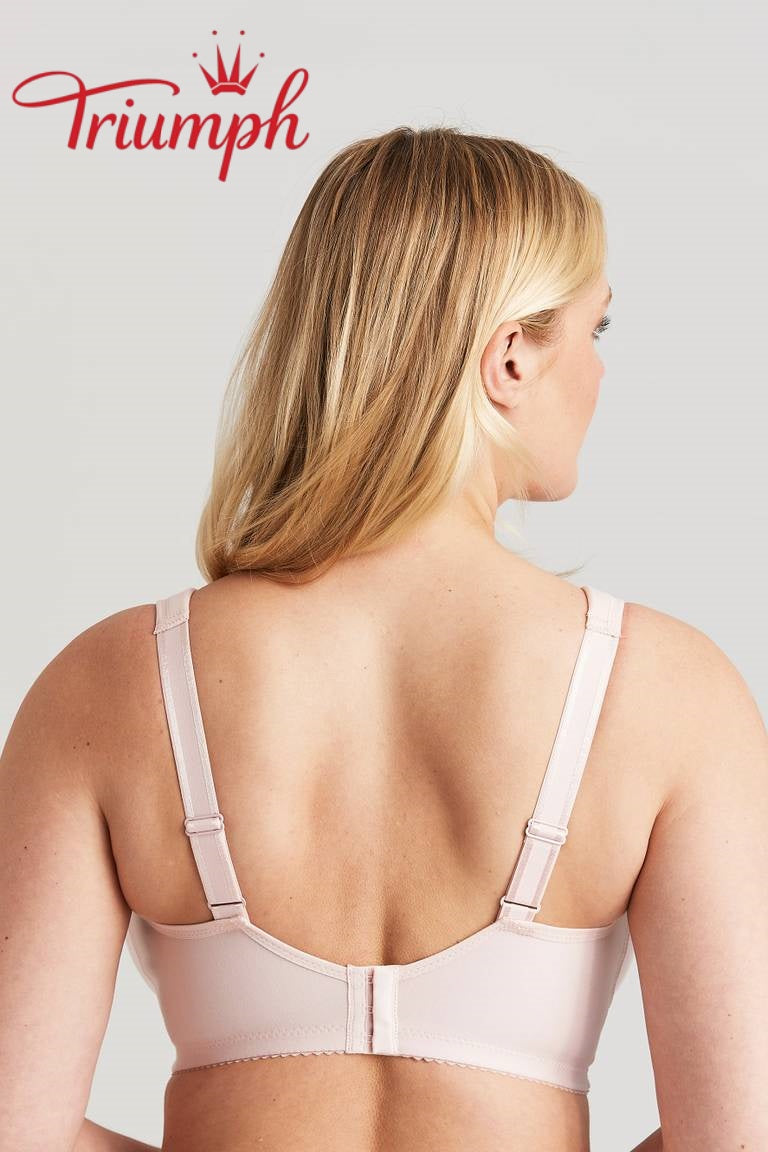 Triumph® 4-delni komplet 🥰 Modrčki iz čistega bombaža z vezeninami — Na voljo v različnih barvah in velikostih-SI