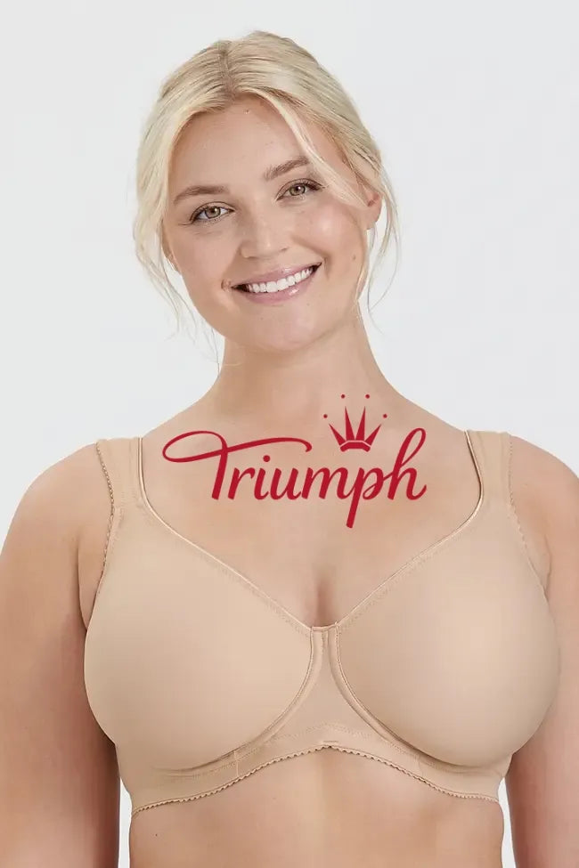 Triumph - (4 vnt.) Push-up liemenėlė su dideliais kaušeliais-LT