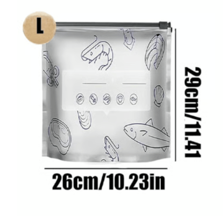 Bolsas de aluminio reutilizables para conservar la frescura: ¡el nuevo mejor amigo de tu cocina! 🍴✨-ES