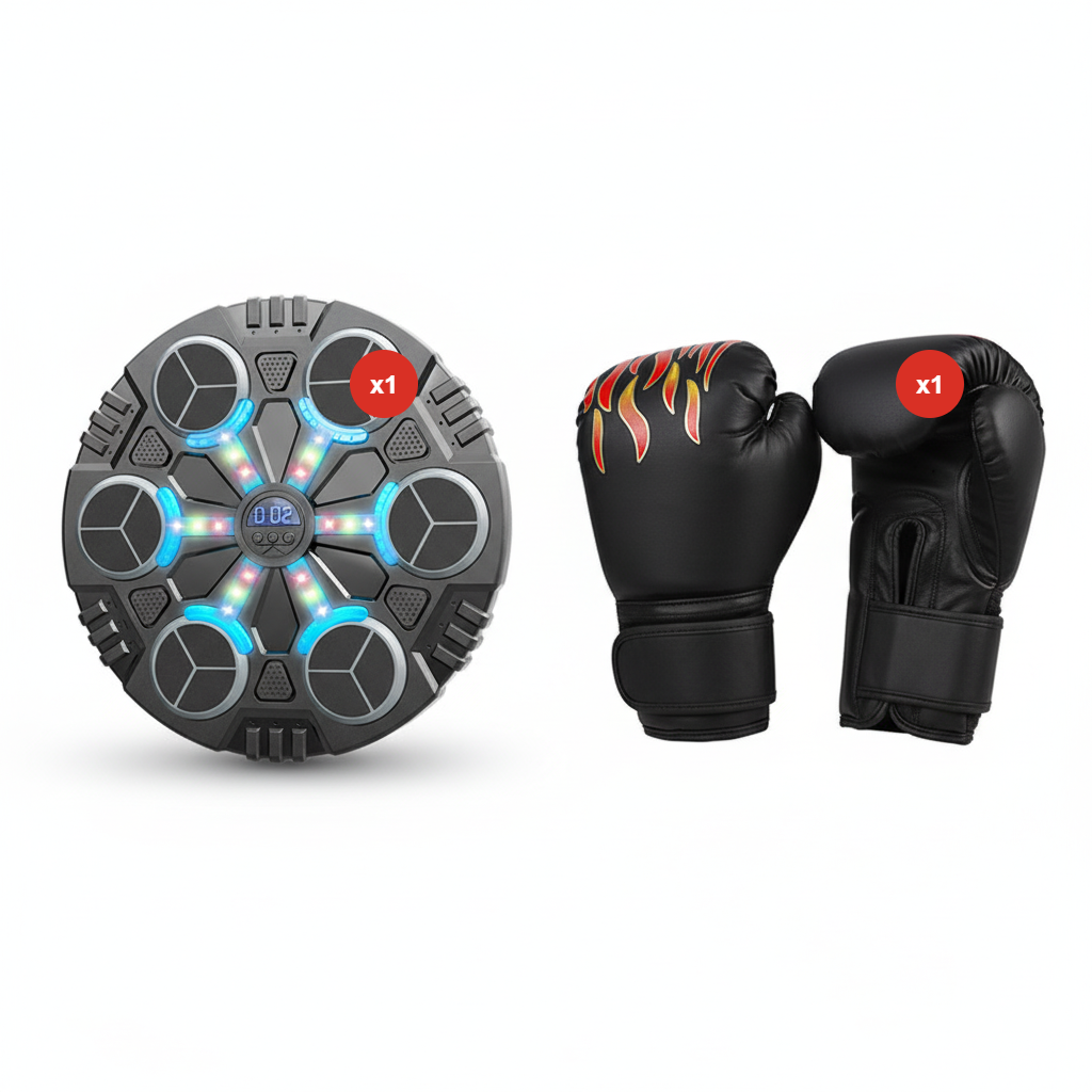 🥊🎶 Bluetooth glasbeni boksarski trener za otroke – uživajte v zabavi in vadbi doma 🔥✨-SI
