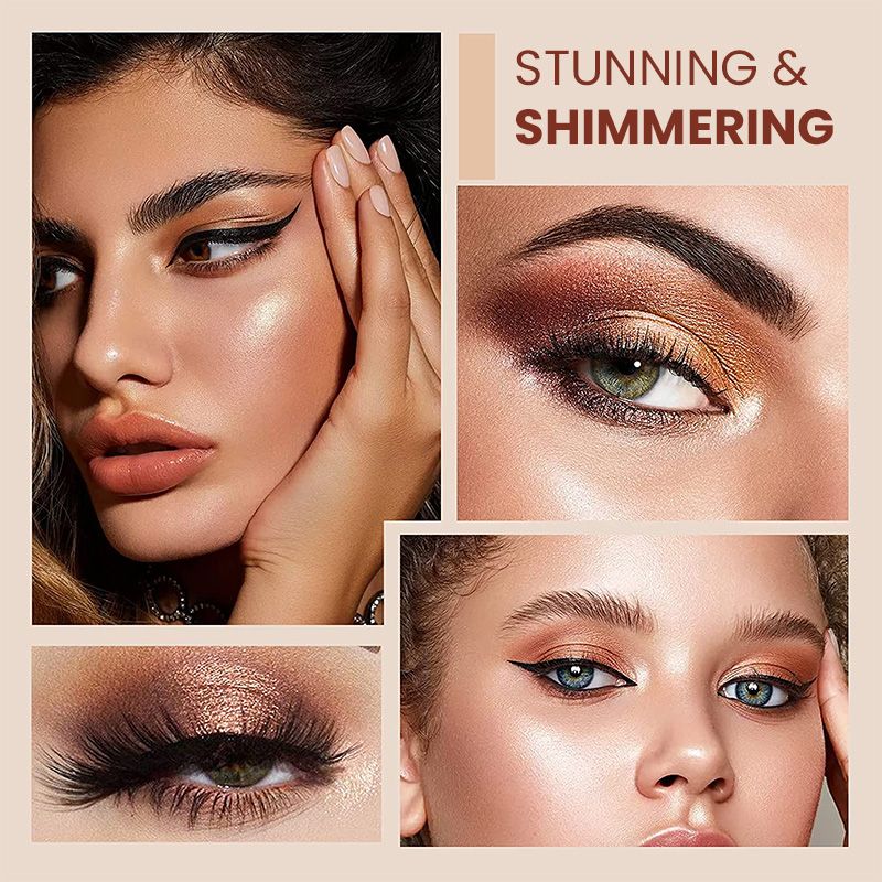1Στυλό σκιάς ματιών με 16 χρώματα Luminous Eyeshadow Waterproof Glitter Eyeshadow Pen-GR