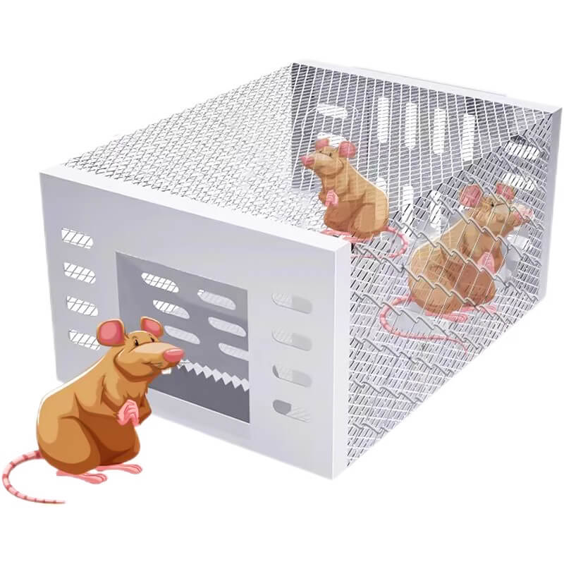🎁 49 % CENEJE⏳🐭Samodejna past za miške z neprekinjenim ciklom-SI