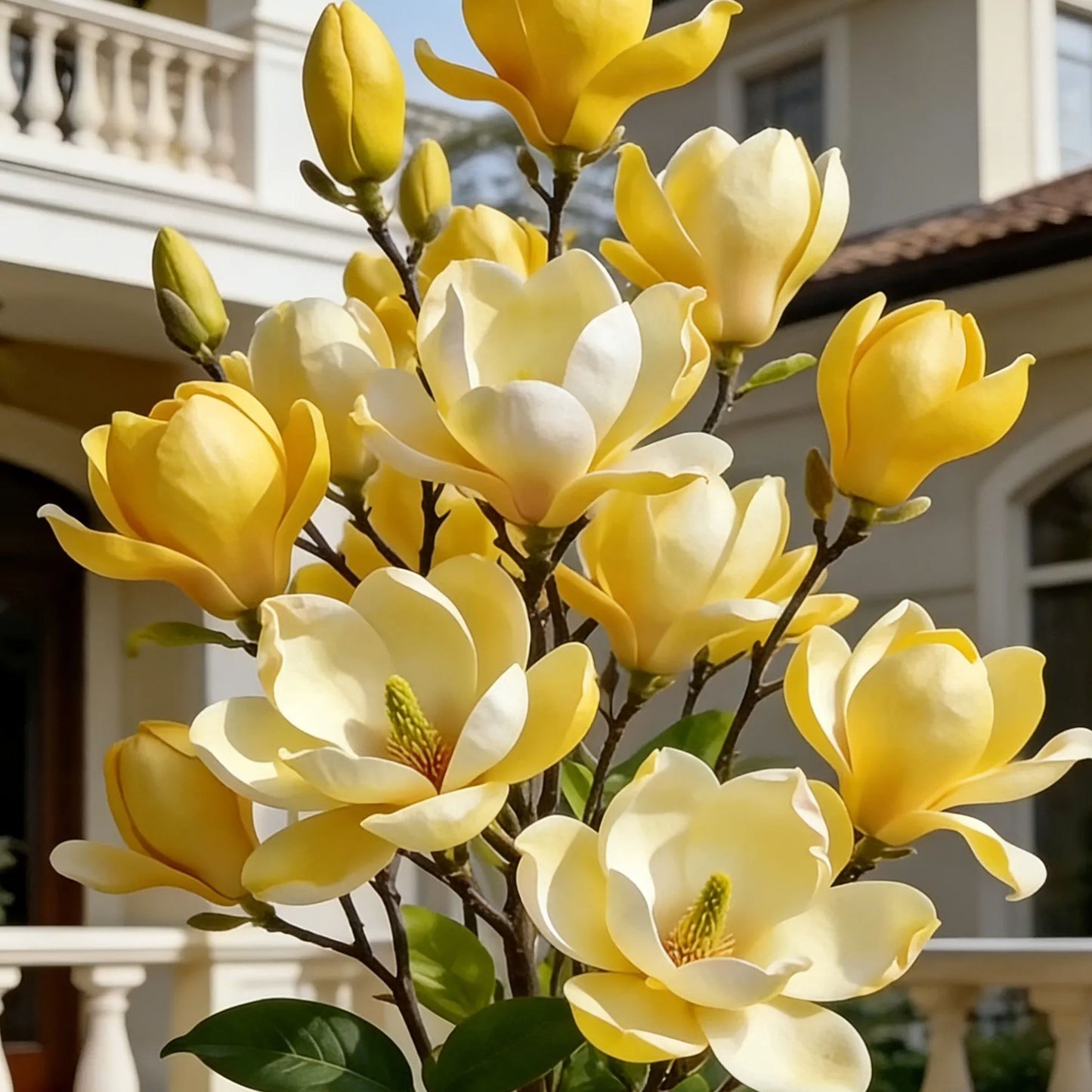 Βολβοί Magnolia liliiflora (μωβ ορχιδέες) 🌸 Τα λουλούδια κρύβουν τα φύλλα, το άρωμα γεμίζει τον αέρα-GR