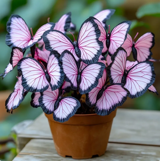 💥 Νέες Μπιγκόνιες 🦋 Σπόροι Μπιγκόνιας Πεταλούδας 🌱 Μπονσάι όπως δεν έχετε ξαναδεί-GR