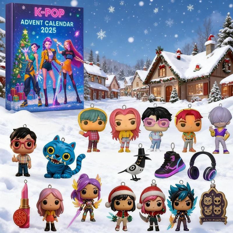 K-pop adventni koledar lovcev na demone-SI