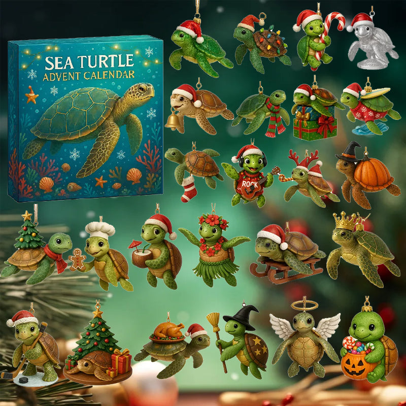 🌊🐢 Adventni koledar morskih želv 2025-SI