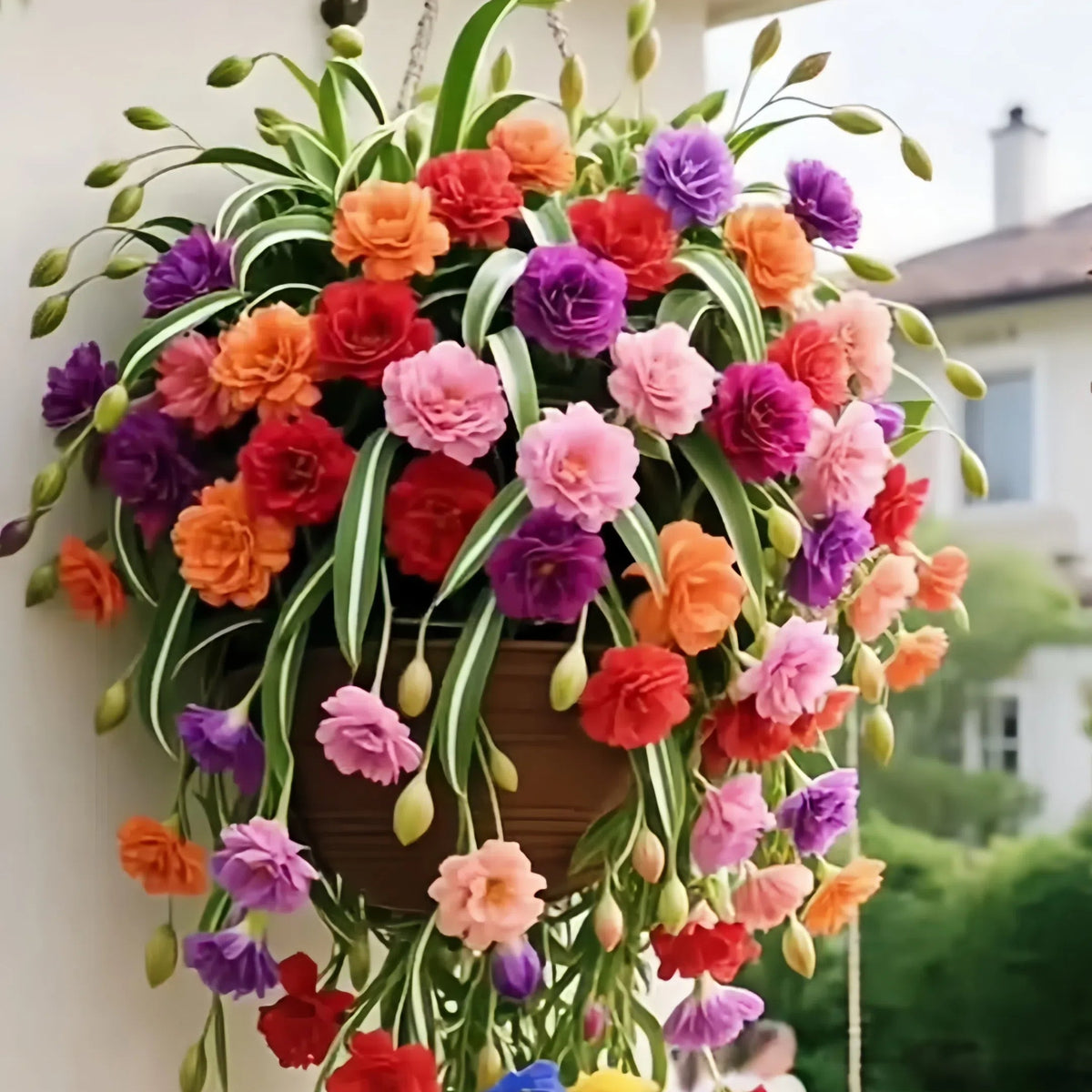 Σπόροι/Βολβοί Φυτού Αράχνης Grand Bloom 💐 Το Κρεμαστό Αριστούργημα Χρώματος & Χάρης της Φύσης-GR