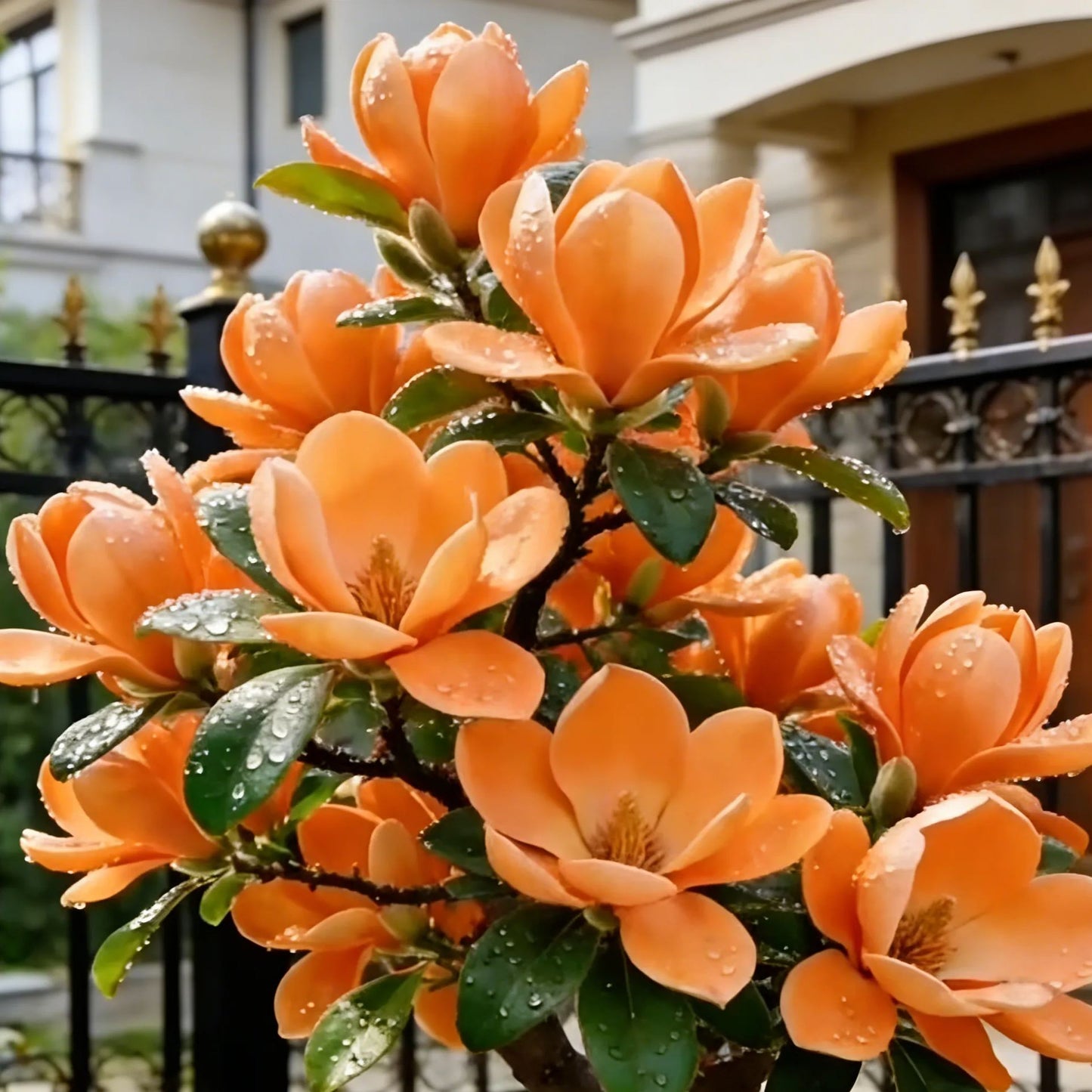 Βολβοί Magnolia liliiflora (μωβ ορχιδέες) 🌸 Τα λουλούδια κρύβουν τα φύλλα, το άρωμα γεμίζει τον αέρα-GR