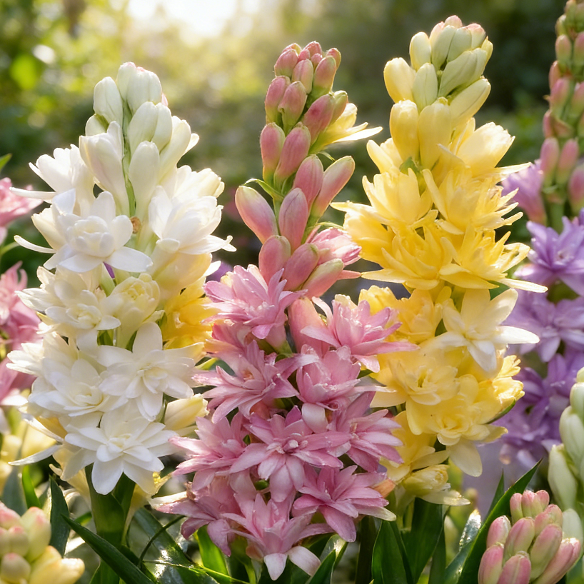 🌺Dvojno odišavljene čebulice tuberoze – Moon Garden Flower-SI