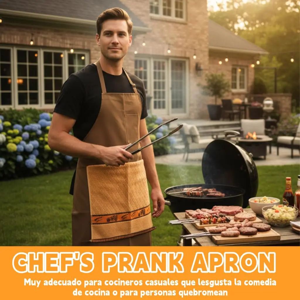 🔥 Predpasnik »Chef’s Head« – darilo za žar, ki ga nihče ni pričakoval-SI