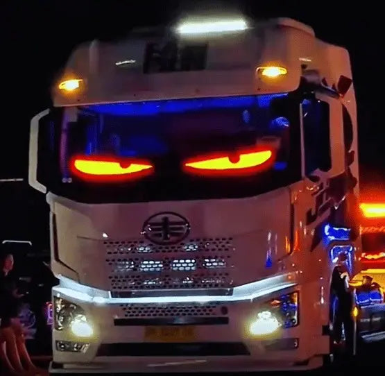 [Αποκλειστική Παραγωγή] 🔥Φωτιστικό αυτοκινήτου Devil's Eye με μαλακή οθόνη LED-GR