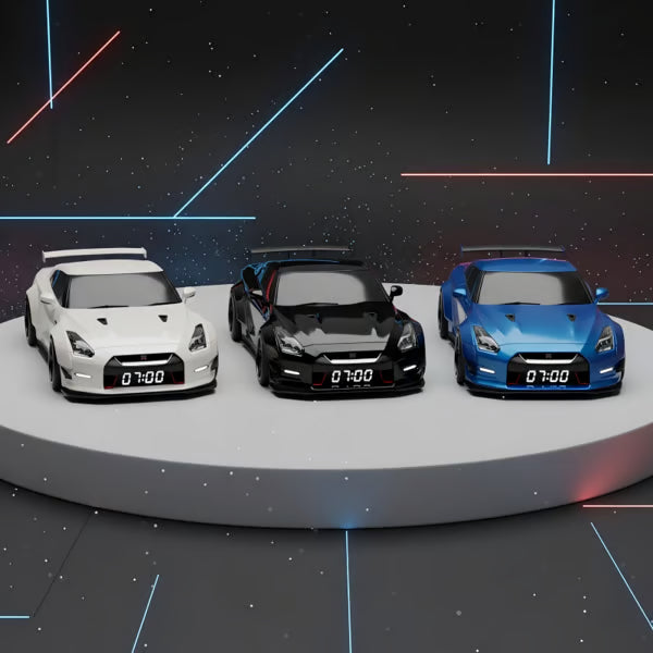 🎁 Budilka hiperavtomobila🏎️ Realističen motor in svetlobni učinki-SI