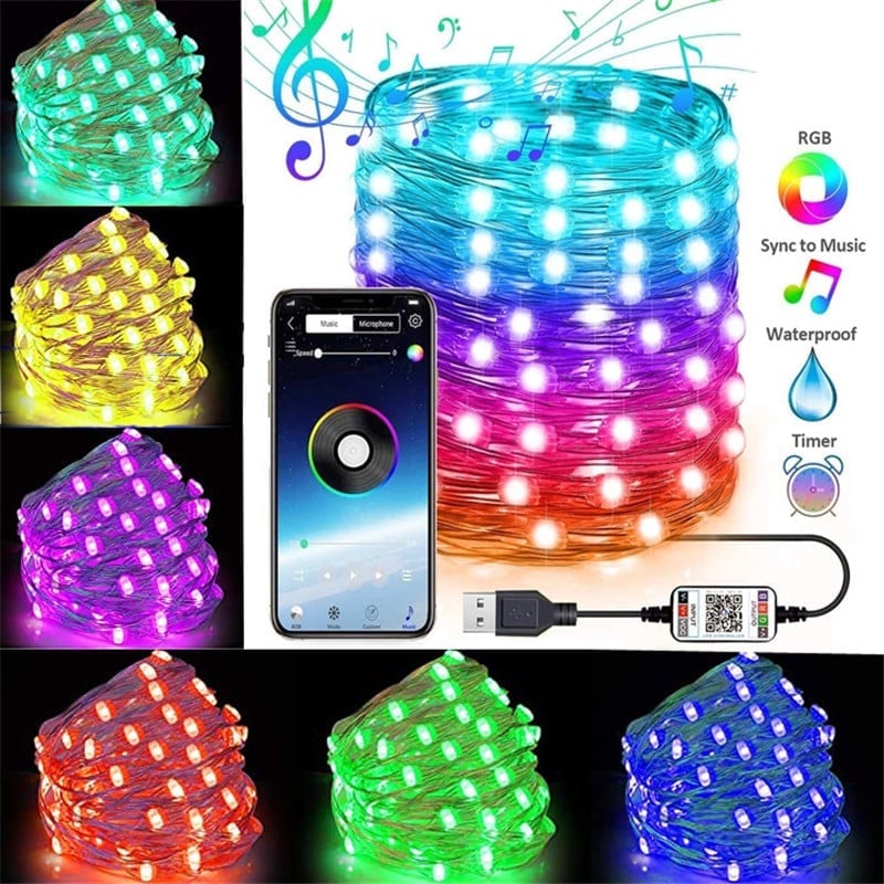 Zgodnja božična razprodaja🎅Nova DIY božična ambientalna razsvetljava🎁-SI