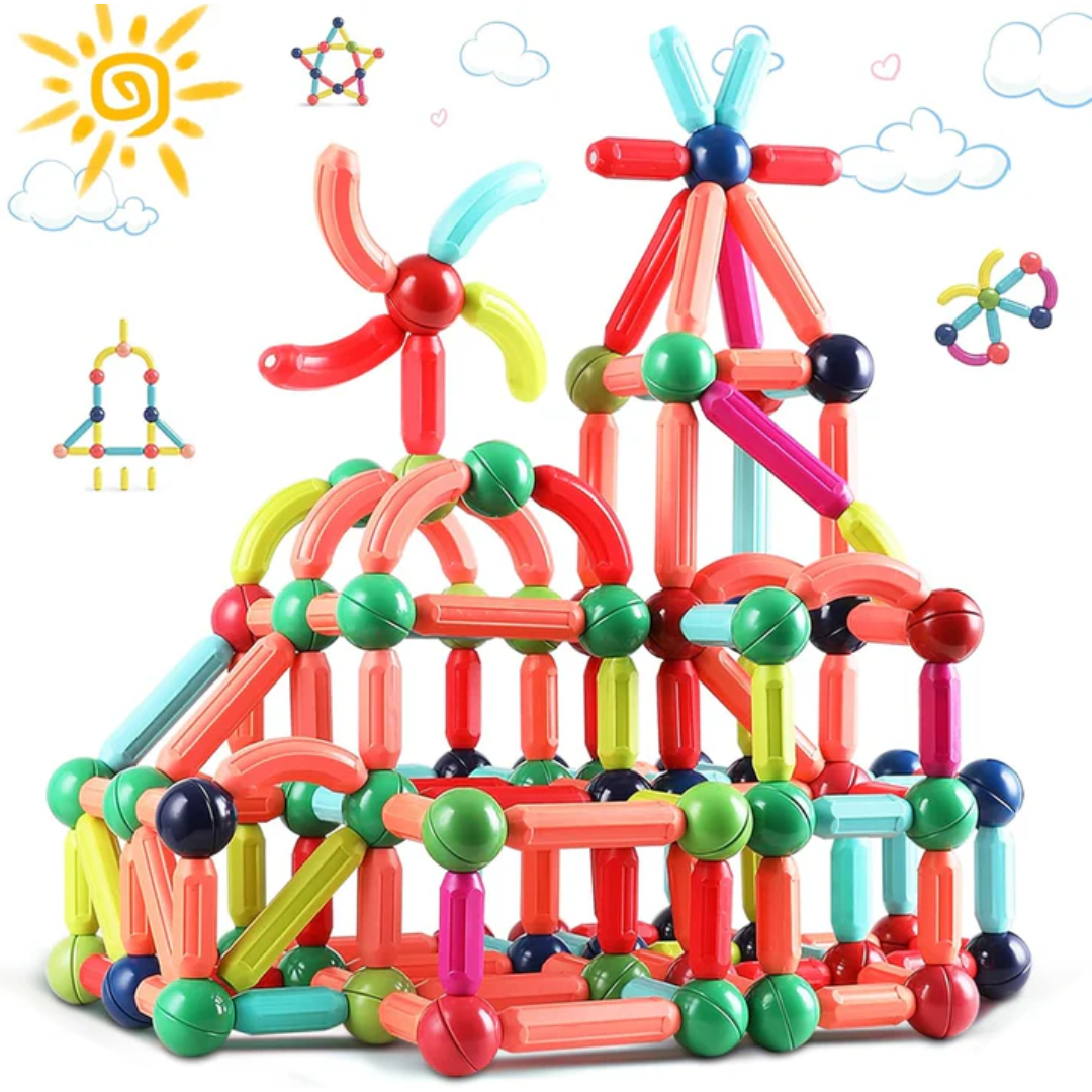 KiddyMag™ - magnetinis rankdarbių rinkinys-LT