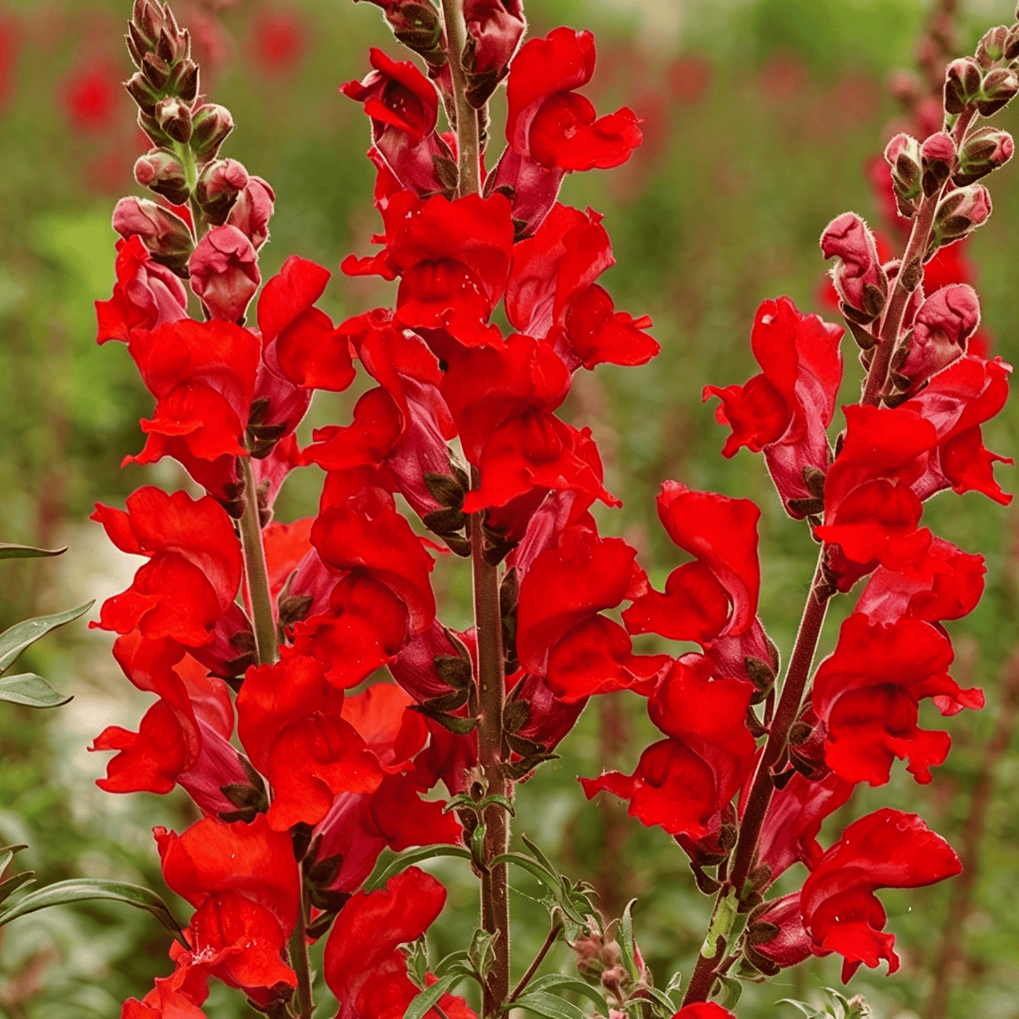 Semena rože Royal Garden Snapdragon – izbira vrtnarjev za visoke, pisane cvetove za rezano cvetje 🌸-SI