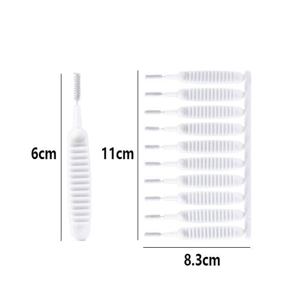 Krtača za čiščenje lukenj proti zamašitvi🚿-SI