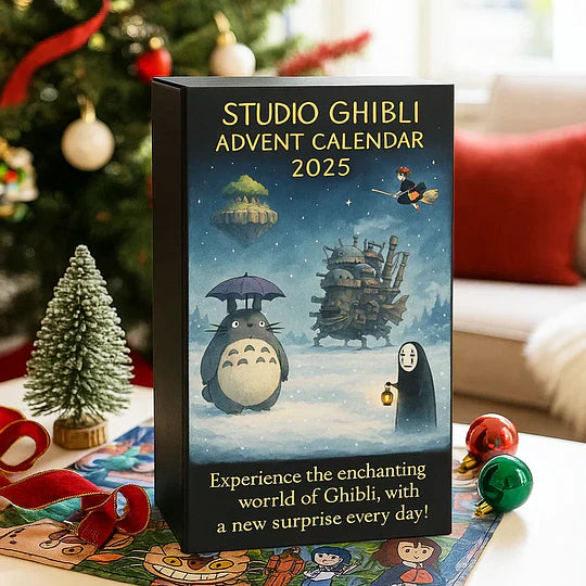 3D skulptura – Studio Ghibli klasični anime adventni koledar 2025-SI