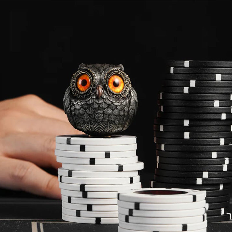🦉Realistična figurica varuhinje srečne sove-SI