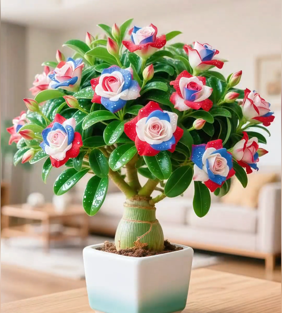 🌵 Retos dykumos rožių sėklos 🌺 Lengva auginti-LT