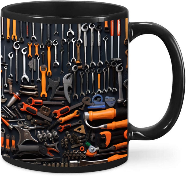 ⚡RAZPRODAJA NA KIBERNETSKI PONEDELJEK🔧⚡Vrček z orodjem za mehanike🍵-SI