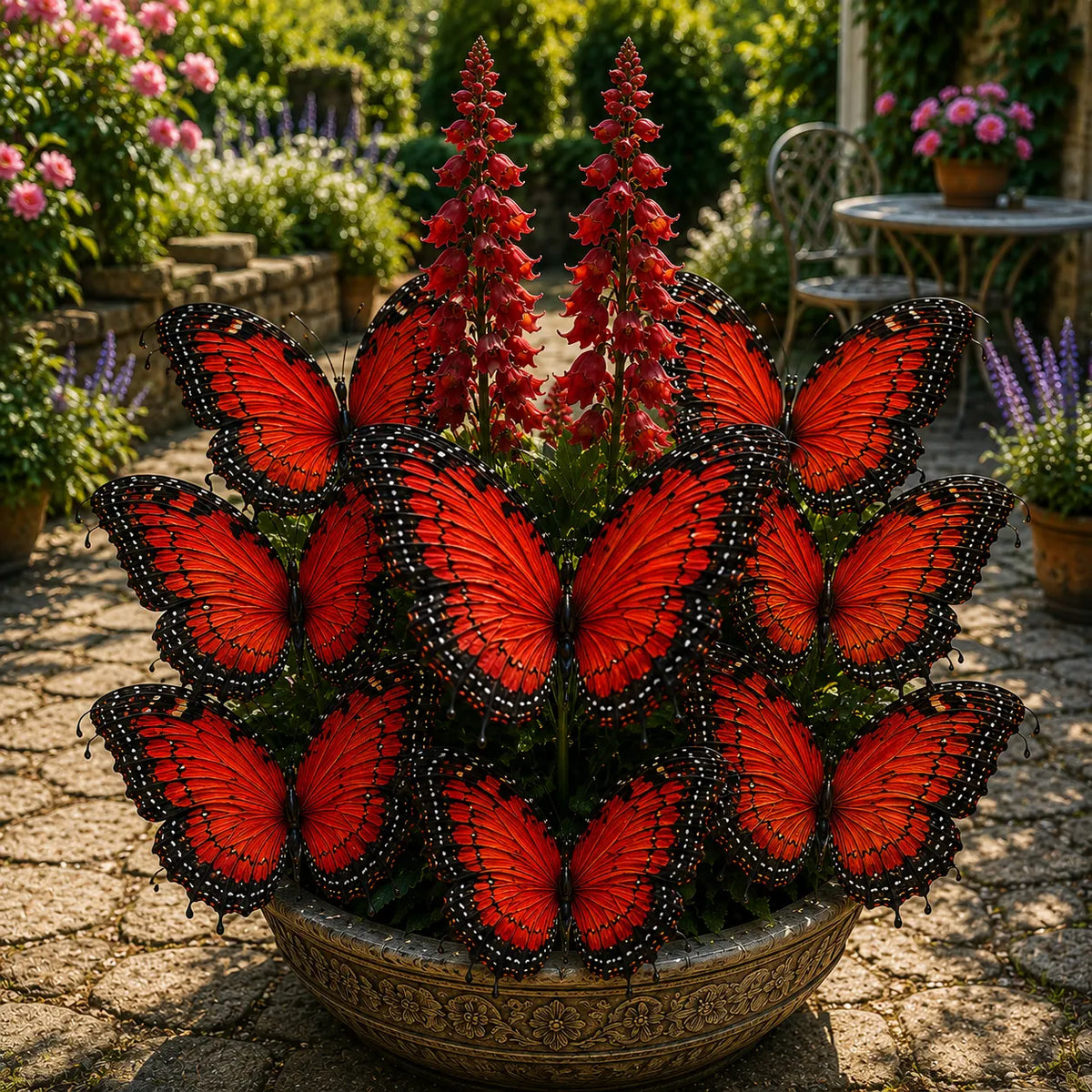 🦋 Čebulice hoste za vrt metuljev - 🌸Hosta, ki je videti kot vrt poln metuljev-SI