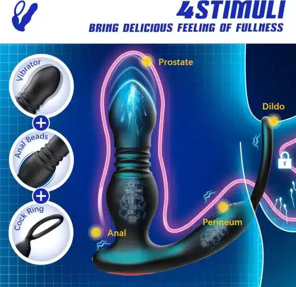 ProstaFlow – masažer prostate za moške-SI