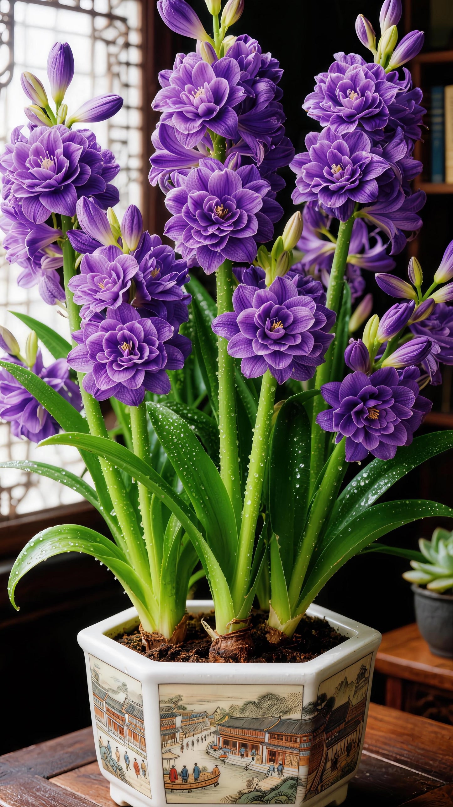 🌼 Dvojne čebulice tuberoze – živahen vonj za vaš vrt-SI