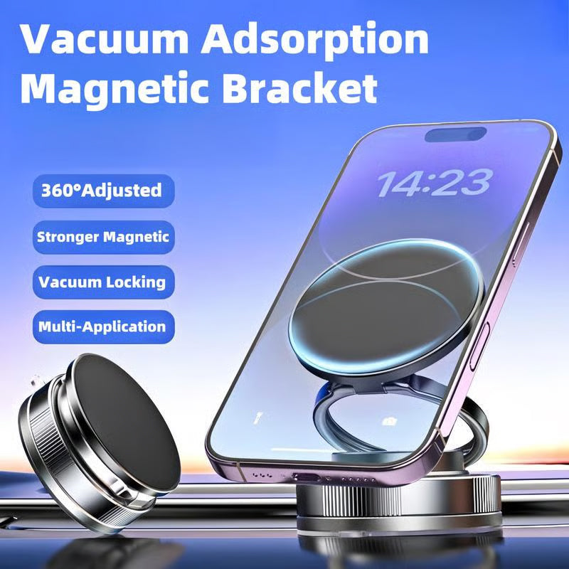 🔥Kupite več, prihranite več🔄360° nastavljivo magnetno vakuumsko držalo za telefon📱🚗-SI