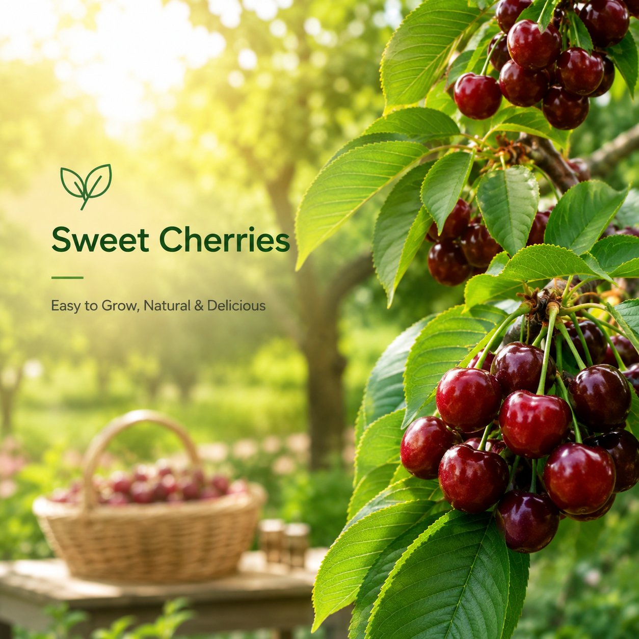 🍒 (Nova letina) Semena sladke češnje 🌿Predhodno pripravljena za visoko kalivost (99 % kalivost)-SI