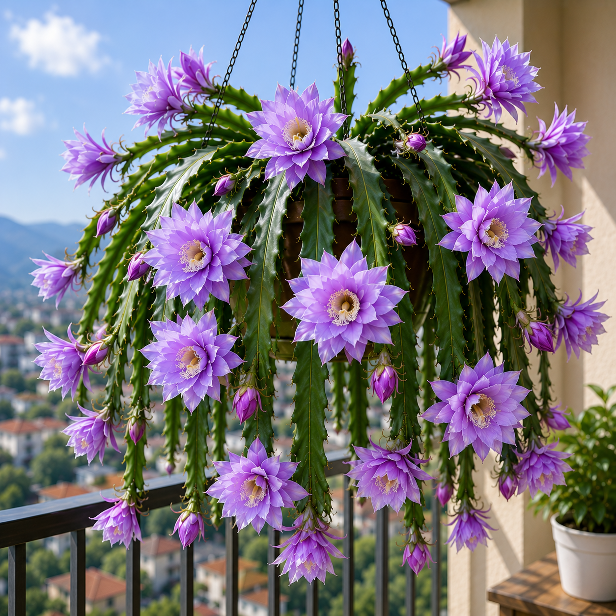 💫 Redki kaktus orhideje Epiphyllum 🌸 Redka roža, ki jo vsi občudujejo-SI