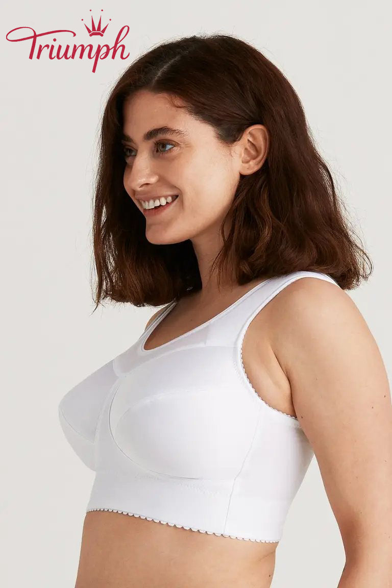 Triumph - 3 kosi (75A-120F) 💝 Udoben in mehak modrček s popolno pokritostjo-SI