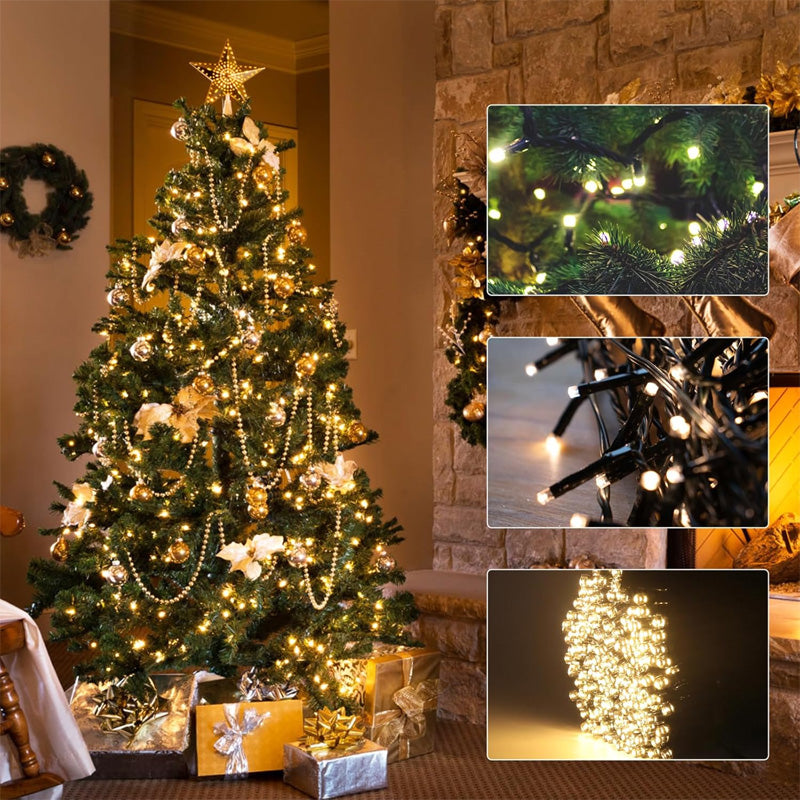 🎄 LED lučka za božično drevo v obliki petkrake zvezde 🎄-SI