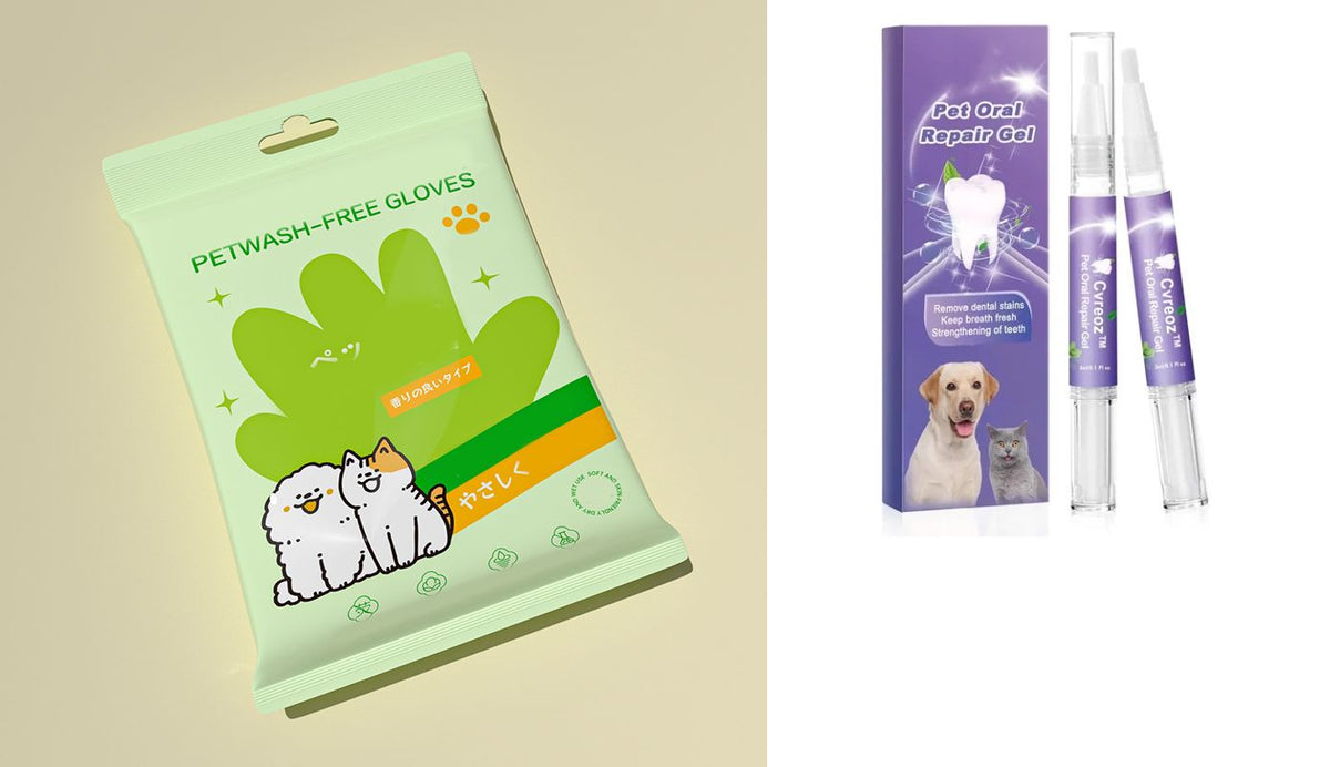 🐶Rokavice za čiščenje in dezodoriranje hišnih ljubljenčkov brez izpiranja-SI
