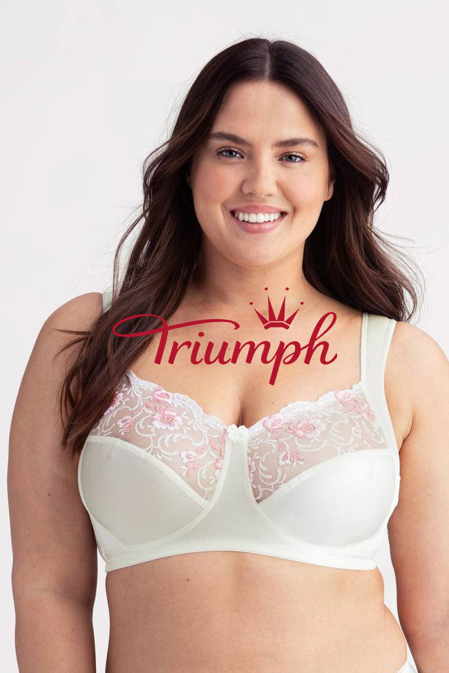 TRIUMPH - 3 VNT. (65A-120H) 💝 SIUVINĖTI BALTI DRABUŽIAI ✨-LT