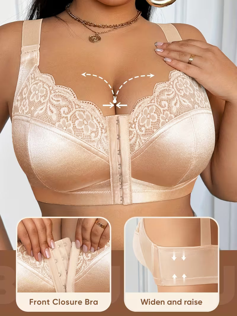 👙TRIUMPH – [4 kosov]🔥50 % popust na ženske modrčke s polnim pokrivanjem za ženske polnejših velikosti – Modrčki za polnejše ženske z izrazitimi oblinami-SI