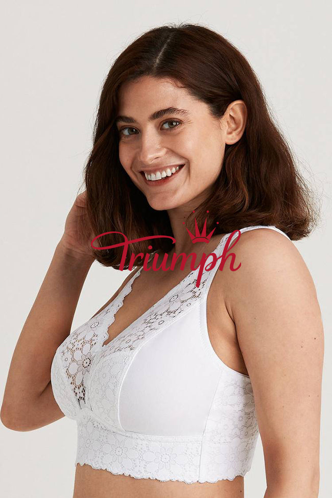 Triumph - 3 τεμ (85A-105F) 💝 Άνετο ασύρματο σουτιέν-GR