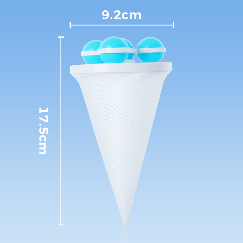 🧼 Plávajúca sieťka na zachytávanie chlpov 🌀 Účinne zachytáva chlpy a vlákna, opakovane použiteľná, chráni práčku a odtoky. 🚿✨🥳 Predaných viac ako 500 000 kusov! 🥳-SK